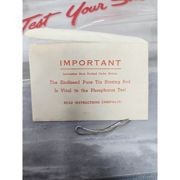 Vintage Sudbury Soil Test Kit Complete 1950s Garden Chemistry Set Gardener Decor - Picture 10 of 16